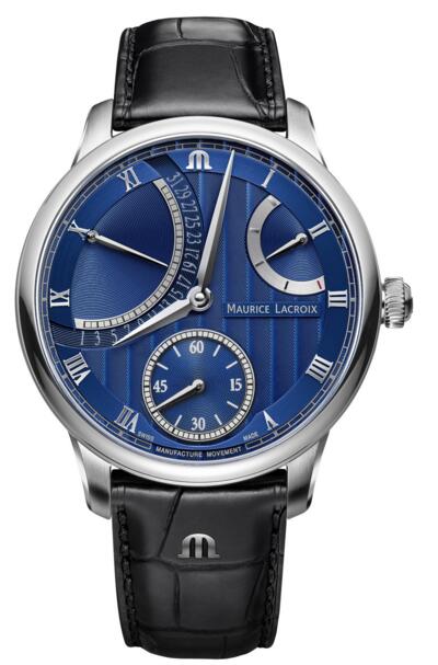 Review Replica Maurice Lacroix Masterpiece MP6568-SS001-430-1 Calendar Retrograde watches - Click Image to Close